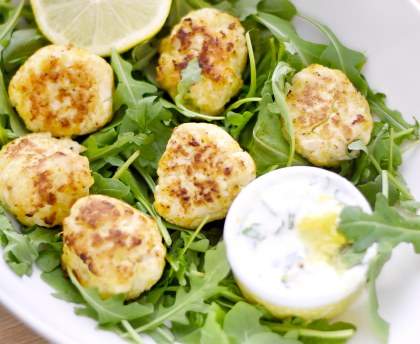 Boulettes de poulet au citron