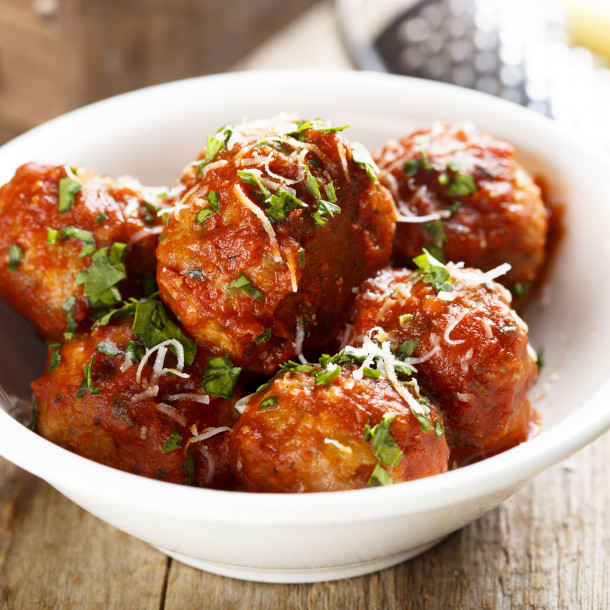 Boulettes de steaks hachés à la sauce tomate