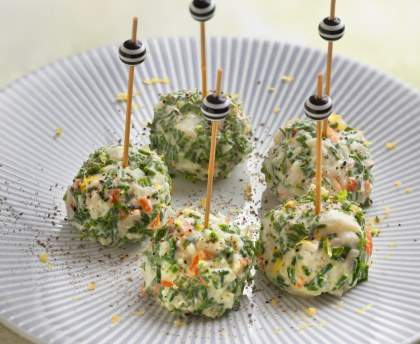 Boulettes de surimi au carré frais