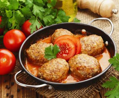 Boulettes de viande à la russe
