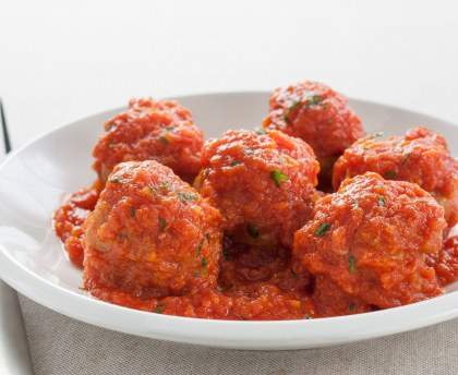 Boulettes de viande à la sauce tomate