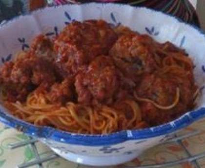 Boulettes façon "la Belle et le Clochard"