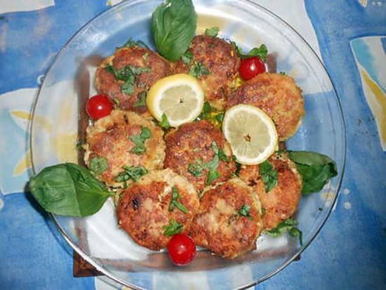 Boulettes grecques de poulet