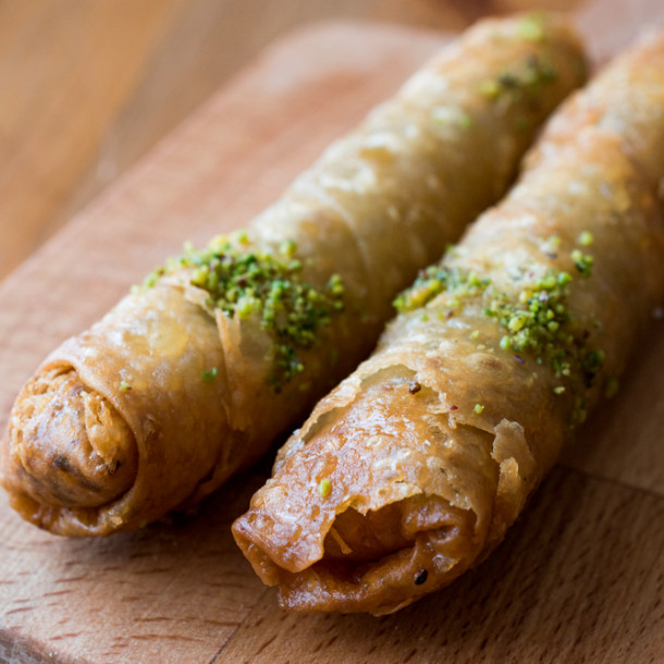 Bourek aux crevettes et pommes de terre