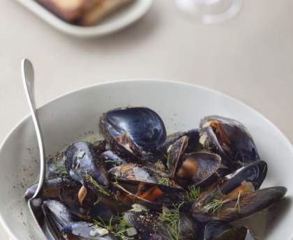 Brasucade de moules du Languedoc