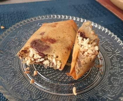Brick au chocolat et aux noix