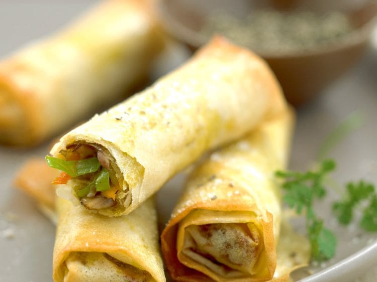 Brick au thon et aux champignons