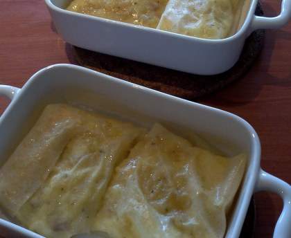 Bricks au reblochon et au pommes