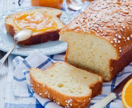 Brioche aux amandes