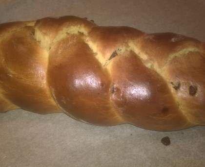 Brioche Tressée aux pépites de chocolat MaP
