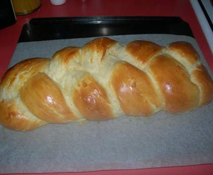 Brioche tressée pour le petit déjeuner (MAP)