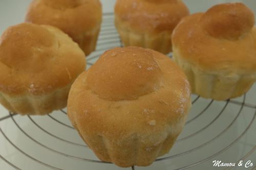 Brioches garnies à la brandade