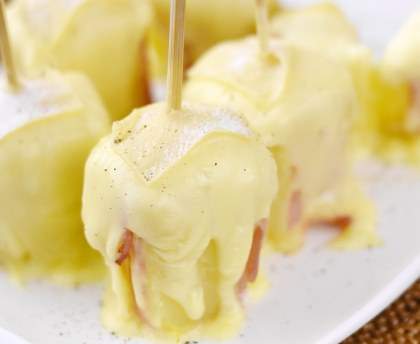 Brochette tartiflette