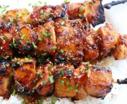Brochettes de boeuf à la thaïlandaise