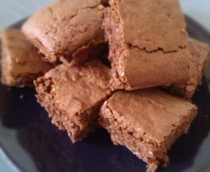 Brownie noisette coco