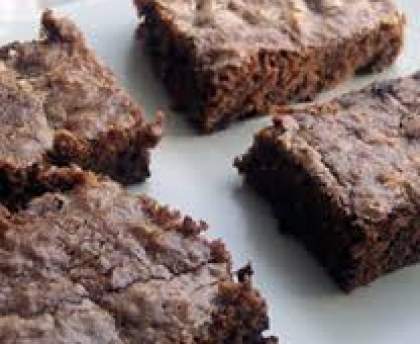 Brownie tout chocolat et ses pépites