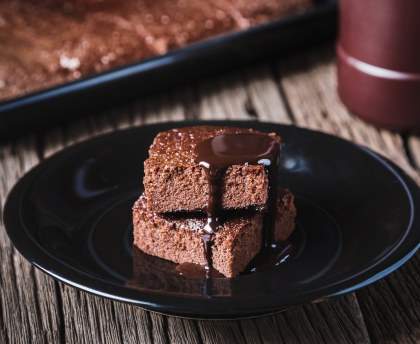 Brownies à Damner un Saint (sans noix)