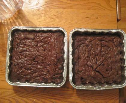 Brownies à la poudre de cacao