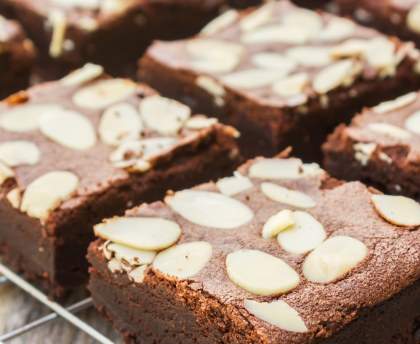 Brownies aux amandes 