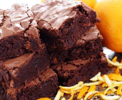 Brownies Chocolat-Orange