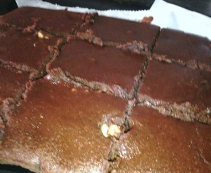 Brownies light au chocolat noix et potimarron