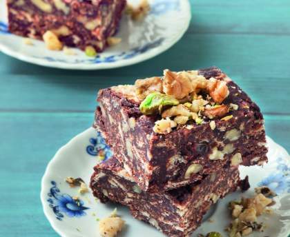 Brownies sans cuisson