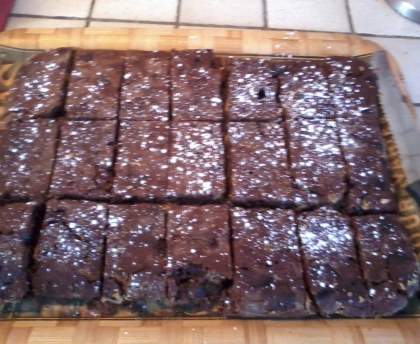 Brownies trois chocolats