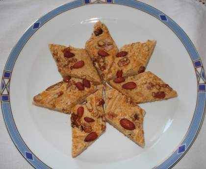 Broyé du Poitou aux noix et noisettes