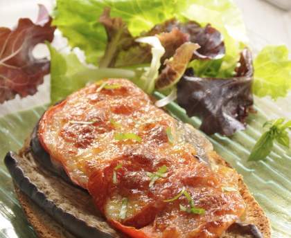 Bruschetta aux aubergines