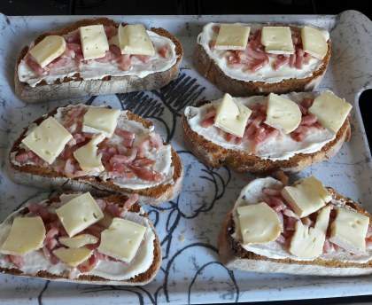 Bruschetta Mont Blanc