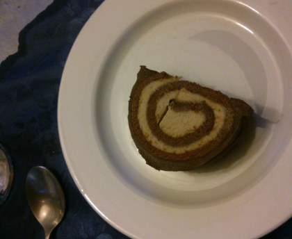 Bûche à la crème de marrons