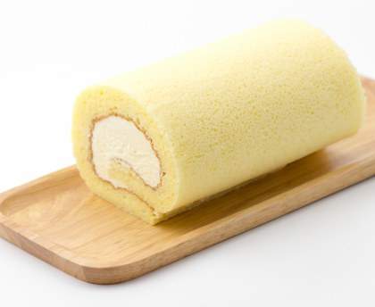 bûche de Noël à la vanille