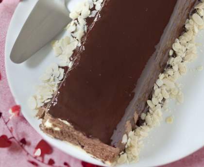 Bûche de Noël Chocolat - Poires