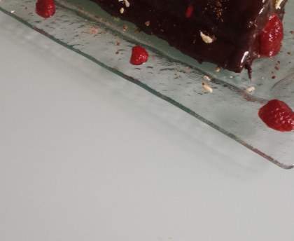 Bûche de Noël Chocolat et fruits rouges