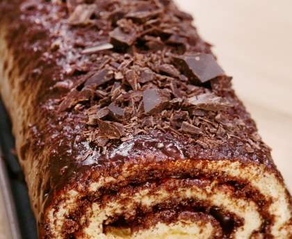 Bûche de Noël facile