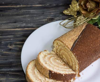 Bûche facon tiramisu