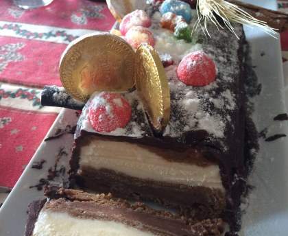 Buche glacée facile