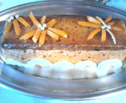 Buche légère poire pain d'épice