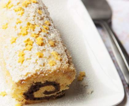 Buche orange et chocolat