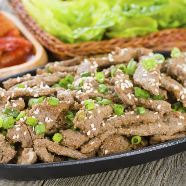 Bulgogi ou sauté de boeuf coréen