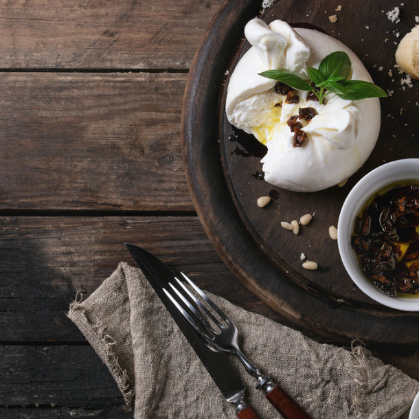 Burrata à la truffe