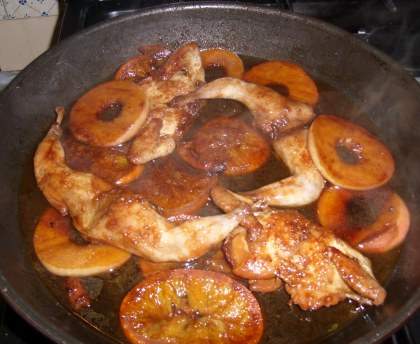 CAILLES AUX ORANGES