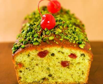 Cake à la pistache