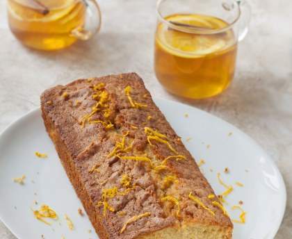 Cake à l'orange et à la cannelle