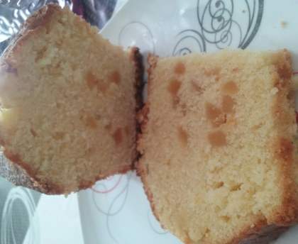 Cake au citron et gingembres confits