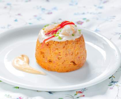 Cake au poisson et à la tomate