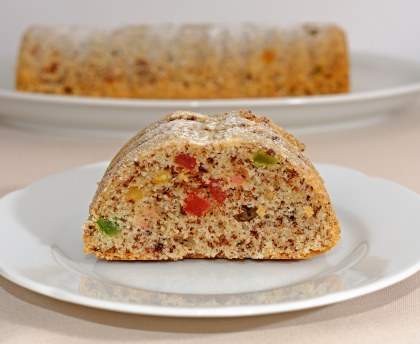 Cake au rhum et aux fruits confits