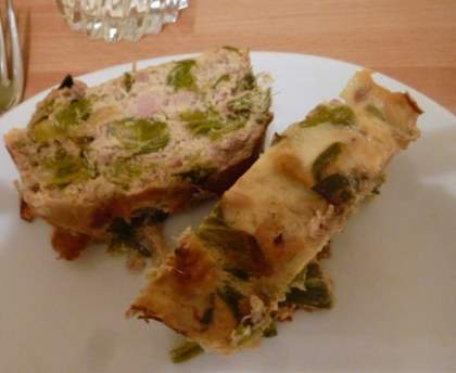 Cake au thon et aux poireaux