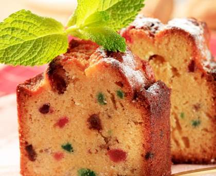 Cake aux fruits confits maison