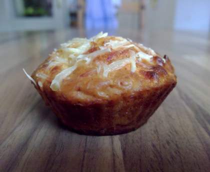 Cake bacon chèvre